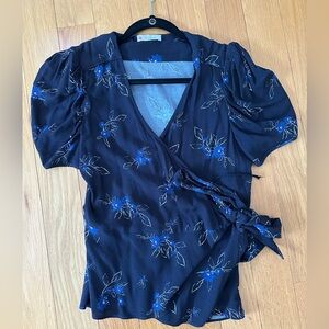 Parker wrapped style blouse